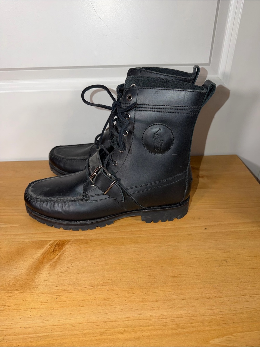 VTG POLO RALPH LAUREN RANGER BOOTS SZ 9D DEADSTOCK NEW